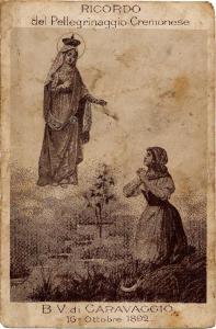 B. Vergine di Caravaggio Preghiera.
