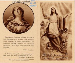 B. V. Maria Assunta in Cielo Preghiera.