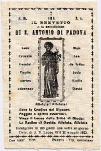 S. Antonio da Padova Preghiera.