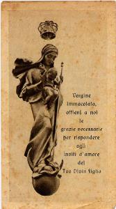 B. V. Immacolata Preghiera.