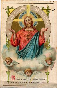 S.Cuore di Gesù.Comunione Pasquale-Anno del Signore 1902.Parrocchia Stilo de Mariani.