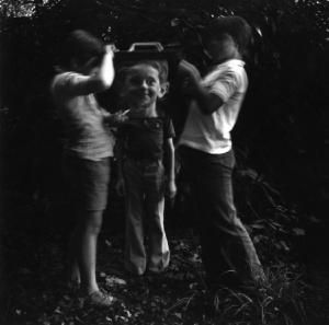 Ritratto di tre bambini