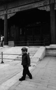 Cina - Pechino - bambino all'interno della Città Proibita