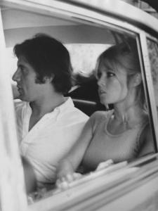 Montecarlo - Brigitte Bardot con il compagno Luigi (Gigi) Rizzi