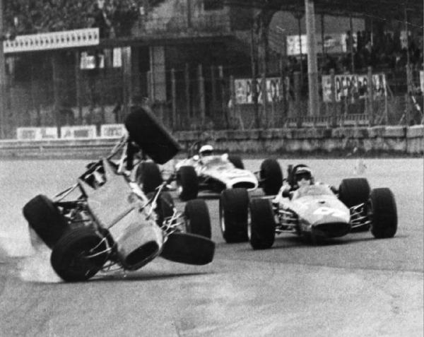 Autodromo di Monza - Gran Premio - incidente di Pino Pica