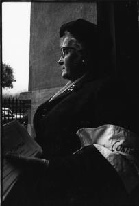 Firenze - Ritratto femminile: anziana dama della Carità