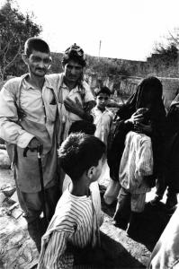 Seconda guerra indo-pakistana - sfollati dopo un bombardamento