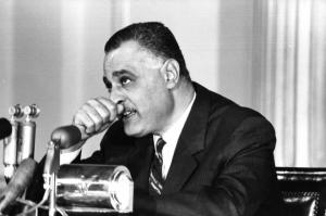 Gamal Abdel Nasser, presidente dell'Egitto