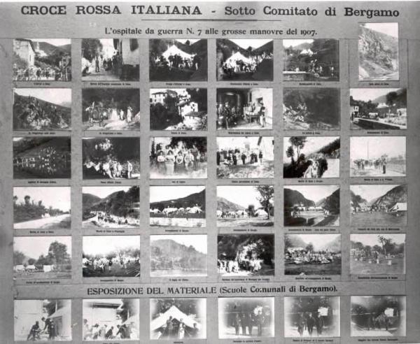 Croce Rossa Italiana - Ospedale da Guerra n. 7 - Fotografie - 1906