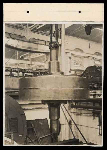Regno Unito - Barrow in Furness - Officine Vickers Armstrongs - Rotore di stabilizzatore antirollio del piroscafo Conte di Savoia