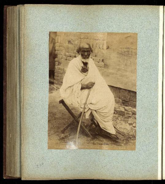 Ritratto maschile - Kantiba Bummet capo del villaggio di Gheleb - Eritrea