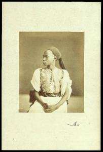 Ritratto di bambino - Bambino egiziano con copricapo tarboosh - Egitto