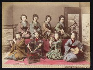 Ritratto di gruppo femminile - Orchestra femminile - Giappone