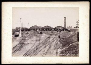 Australia - Sydney - Ferrovia e capannoni della stazione Eveleigh