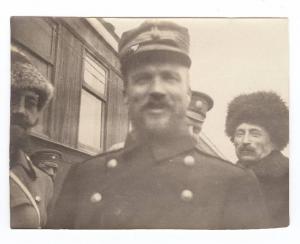 Guerra russo-giapponese - Ritratto maschile - Militare - Capitano Niquist addetto militare al campo russo della Norvegia - Russia - Manciuria
