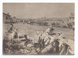 Guerra russo-giapponese - Russia - Manciuria - Liaoyang - Soldati dell'esercito russo preparano la ritirata da Liaoyang