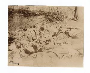 Guerra russo-giapponese - Russia - Manciuria - Mukden - Cadaveri di soldati russi caduti