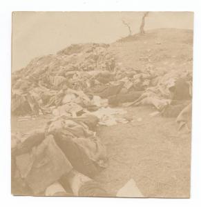Guerra russo-giapponese - Russia - Manciuria - Collina Putilov - Cadaveri di soldati russi caduti