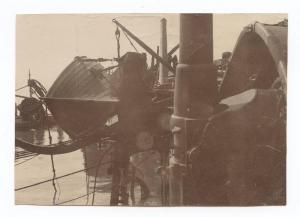 Guerra russo-giapponese - Corea - Chemulpo - Relitto dell'incrociatore Variag della Marina imperiale russa