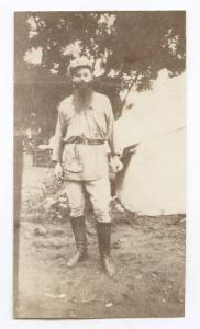 Guerra russo-giapponese - Ritratto maschile - Militare - Tenente di Vascello italiano Filippo Camperio - Russia - Manciuria - Landiansan