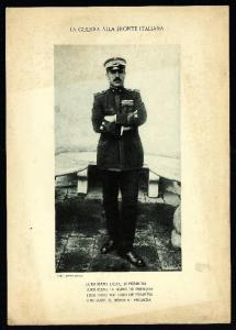 Prima guerra mondiale - Ritratto maschile - Militare - Luigi Rizzo