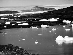 Groenlandia occidentale - Nord dell'Oceano Atlantico - Baia Allison - Indlandsis - Icebergs
