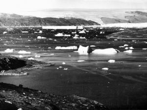 Groenlandia occidentale - Nord dell'Oceano Atlantico - Baia Allison - Indlandsis - Icebergs