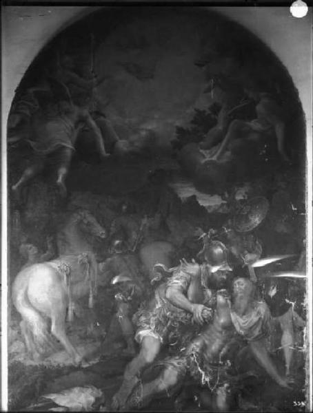Dipinto - La Conversione di Paolo - Girolamo Mazzola Bedoli - Mantova - Museo di Palazzo Ducale