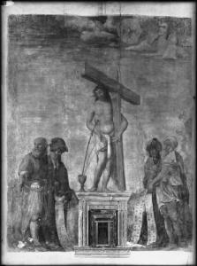 Affresco - Cristo risorto fra Profeti - Mantova - Chiesa di S. Leonardo