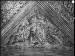 Affresco - Le fatiche di Ercole (?) - Andrea Mantegna - Mantova - Castello di S. Giorgio - Piano nobile - Camera degli Sposi - Volta