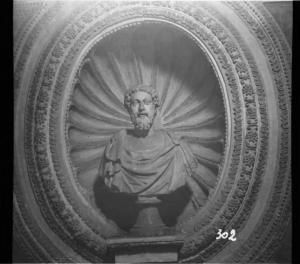 Scultura - Busto di ignoto romano - Mantova - Palazzo Ducale - Galleria della Mostra