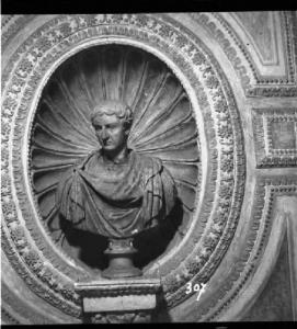 Scultura - Busto di Giordano III - Mantova - Palazzo Ducale - Galleria della Mostra