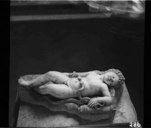 Scultura - Cupido dormiente - Mantova - Palazzo Ducale - Sala dei Soli