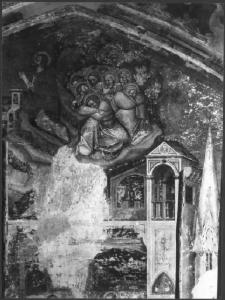 Affresco - L'orazione sul Monte degli Olivi - Mantova - Chiesa di S. Francesco - Cappella dei Gonzaga