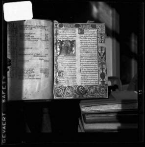 Mantova - Biblioteca Comunale - Missale secundum usum fratrum ordinis Beatae Mariae de monte Carmeli - Pagina miniata