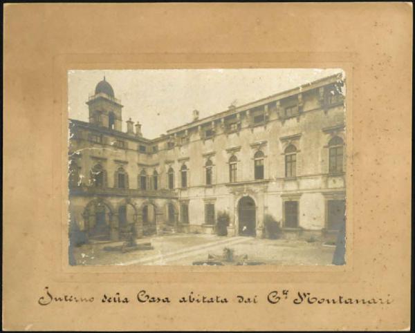 Verona - Casa di Carlo Montanari - Cortile interno