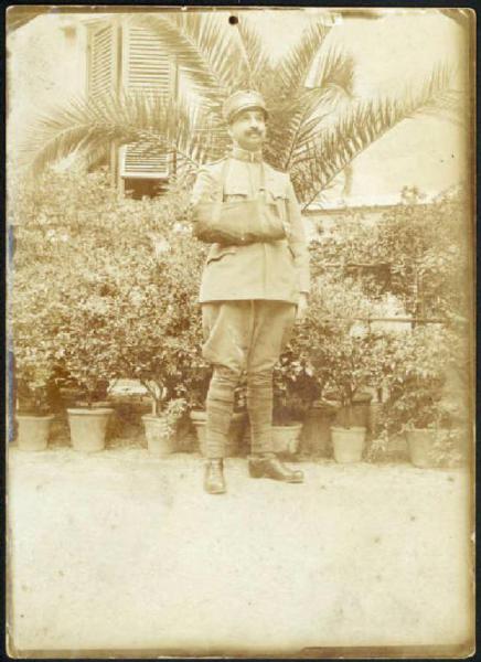 Prima Guerra Mondiale - Ritratto maschile - Militare - Colonnello Antonio Gioppi