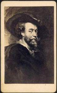Incisione - Ritratto di Peter Paul Rubens