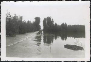 Acquanegra sul Chiese - Alluvione - Strada allagata