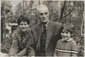 Ritratto di famiglia - Renzo Bosio con i nipoti Carlo e Teresa Bellamio