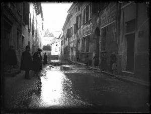 Mantova - Alluvione - Via Teatro Vecchio