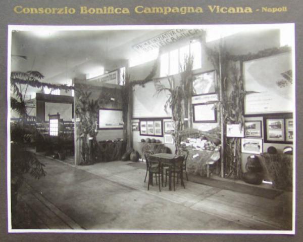 Napoli - Mostra nazionale delle bonifiche - Sezione dedicata al Consorzio di bonifica della campagna vicana di Napoli