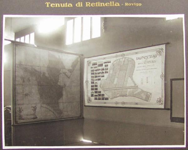 Napoli - Mostra nazionale delle bonifiche - Sezione dedicata alla Tenuta di Retinella di Rovigo