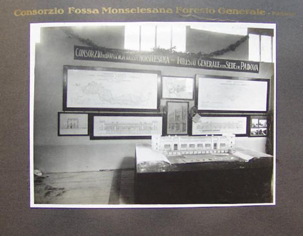 Napoli - Mostra nazionale delle bonifiche - Sezione dedicata al Consorzio Fossa Monselesana Foresto Generale di Padova