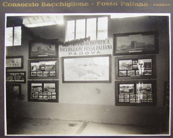 Napoli - Mostra nazionale delle bonifiche - Sezione dedicata al Consorzio Bacchiglione-Fossa Paltana di Padova