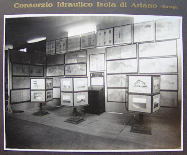 Napoli - Mostra nazionale delle bonifiche - Sezione dedicata al Consorzio idraulico di Isola di Ariano di Rovigo