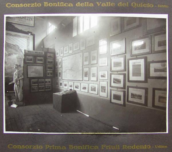 Napoli - Mostra nazionale delle bonifiche - Sezione dedicata al Consorzio di bonifica della Valle del Quieto dell'Istria - Consorzio della prima bonifica del Friuli redento di Udine