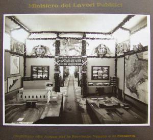 Napoli - Mostra nazionale delle bonifiche - Sala dedicata al Magistrato alle acque per le provincie venete e di Mantova