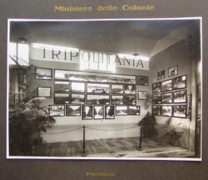 Napoli - Mostra nazionale delle bonifiche - Sala dedicata alla Tripolitania