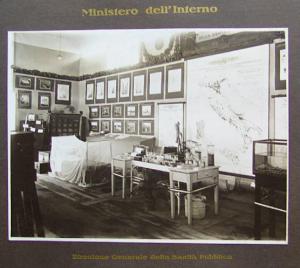 Napoli - Mostra nazionale delle bonifiche - Sezione dedicata alla Direzione generale della sanità pubblica